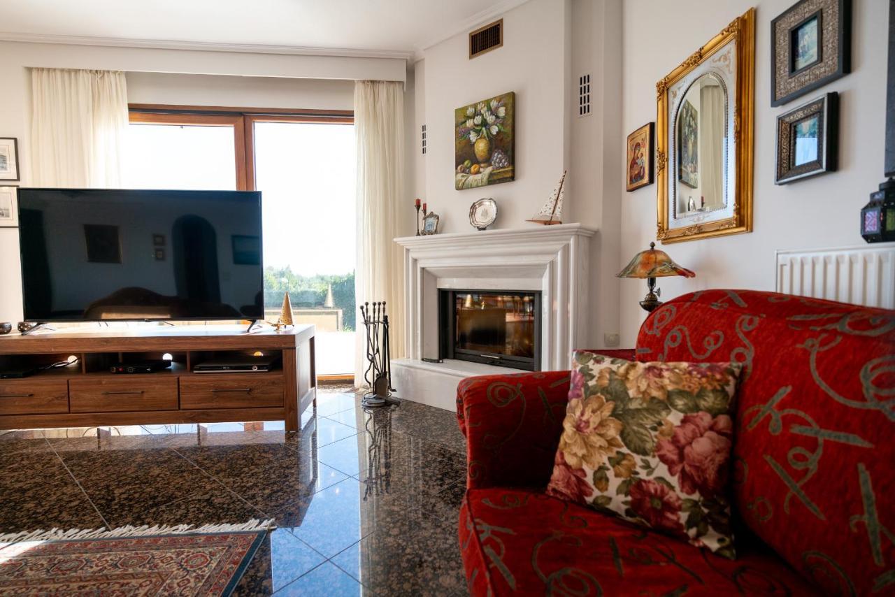 Villa Bougainvillea Епаномі Екстер'єр фото